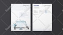 create digital invoice and letterhead template in 20 hours