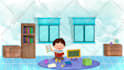draw background for website,application phone, game