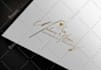 do fashion, beauty, cosmetic spa hair eyelashes salon minimal logo