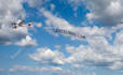 write your message on plane banner