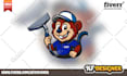 draw cute cartoon character logo design