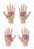 draw anatomy and medical vector illustration