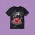 design an anime theme graphic for your tee