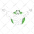 draw minimalist flat line art portrait for your avatar