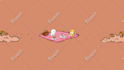 make a loop animation video with cute characters