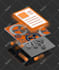 create expert 3d infographics to explain your brand services