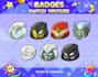 draw cute custom sub badges for twitch and youtube