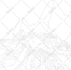 create vector art portrait black and white