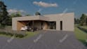 visualize building elevation and model with landscape