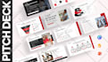 design powerpoint template, google slides and master slide