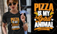 design a unique  high quality merch by amazon t shirts