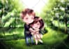 draw couple in anime style