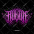 design style technical death metal logo,progressive