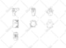design ultra crisp vector line icons