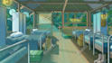 draw background art illustration for vtuber stream visual novel in anime style