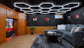 do your gaming bed room design with isometric and interior setup in 3d