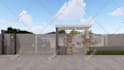make a 3d model, rendering and walkthrough if needed