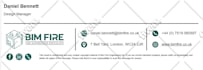 design clickable HTML email signature footer