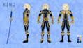 draw model sheet for any character