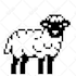 create 1 bit pixel art for you