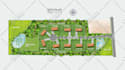 render site plan town plan landscape design for real estate