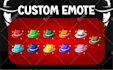 design custom animated twitch, kick, and discord emotes and subscriber badges