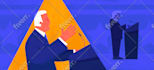 do a conceptual and editorial illustration for book, poster