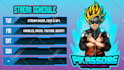 design awesome stream schedule for vtuber or streamer