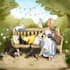 draw nostalgic storybook portrait from your photo hand drawn