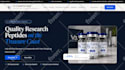 build fda compliant peptide or research peptide website for sales