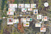 design and redesign retail trade aerial map for offering memorandum brochure