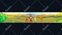 design and draw a youtube cartoon banner
