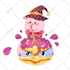 create cute illustration, clip arts, and sticker for you