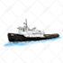 creat vector ilustration of boat, yacht, or any vehicle