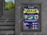 design static digital menu, TV screen menu boards for your restaurant