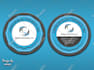 design award, digital, shield, web badge, seal and stamp