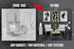 create an eyecatching frame mockup for your image or photo