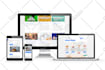 do responsive screen mockup or digital product bundle