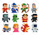 do pixel art animation 2d pixel art character 2d sprite sheet pixel animation