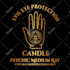 do candle label and candle logo design