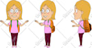 create 2d character design for animation