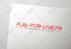design dj band, text, minimalist business logo design