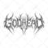 create grunge, y2k, chrome logo for your brand