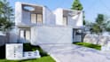 make architectural realistic exterior rendering