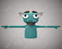 create 3d model with rigging for animaze, vtubing, vseeface