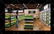 do 3d interior design for retail brand shops and stores