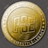 do 3d crypto logo and token in gold, silver or bronze