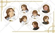 draw character reference sheet in anime style