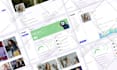 design saas CRM dashboard UI in figma
