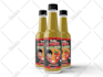 design a creative unique hot sauce label
